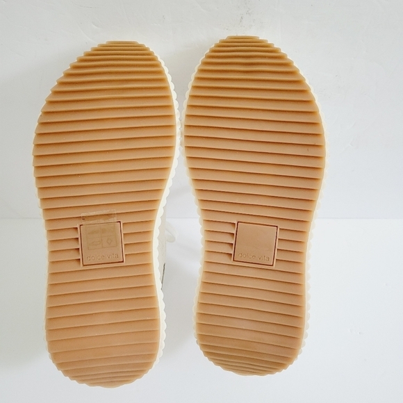 New Dolce Vita Devote Leather Sneakers, Size 8 - Picture 6 of 8